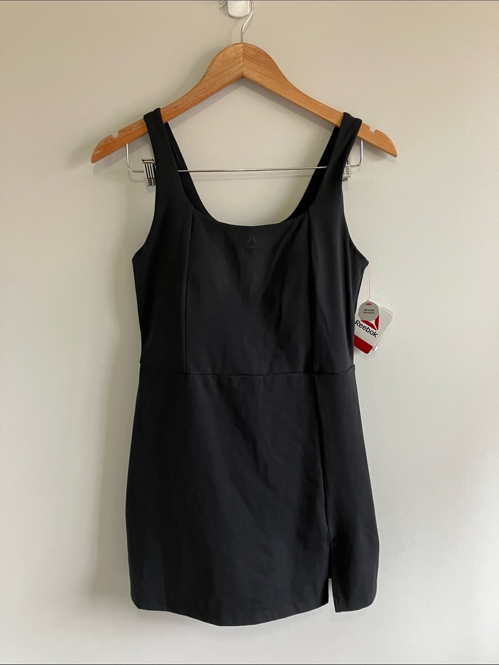 NWT size small Reebok Black Scoop Neck Athletic Tank tennis dress - Picture 3 of 10